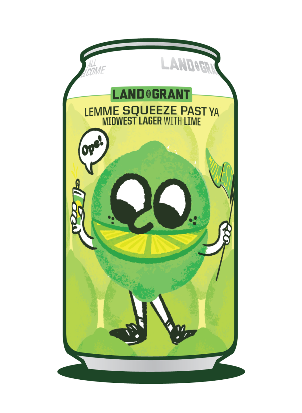 Lemme Squeeze Past Ya LandGrant Brewing Company