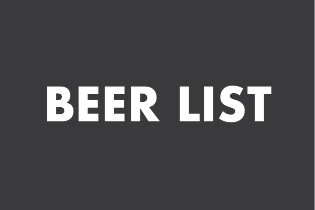 LGX Beer List