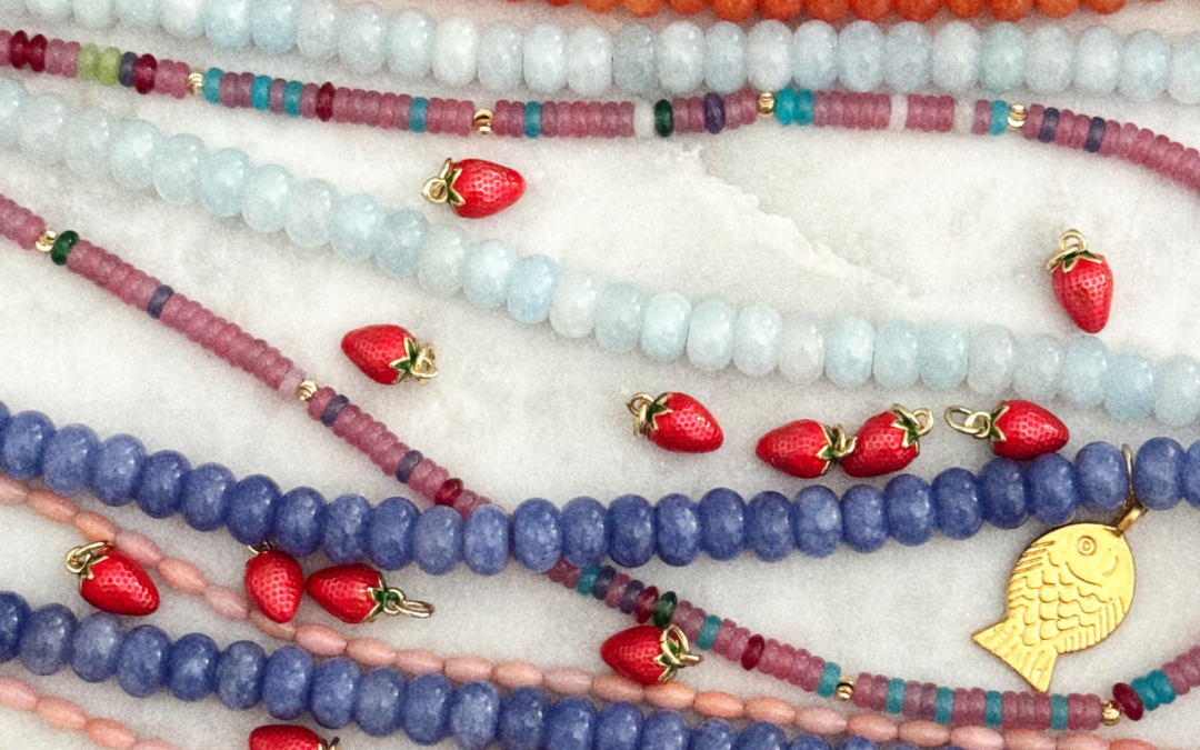 COUNTDOWN TO STRAWBERRY JAM 🍓 Make-Your-Own Charm Necklace with ALV Jewels