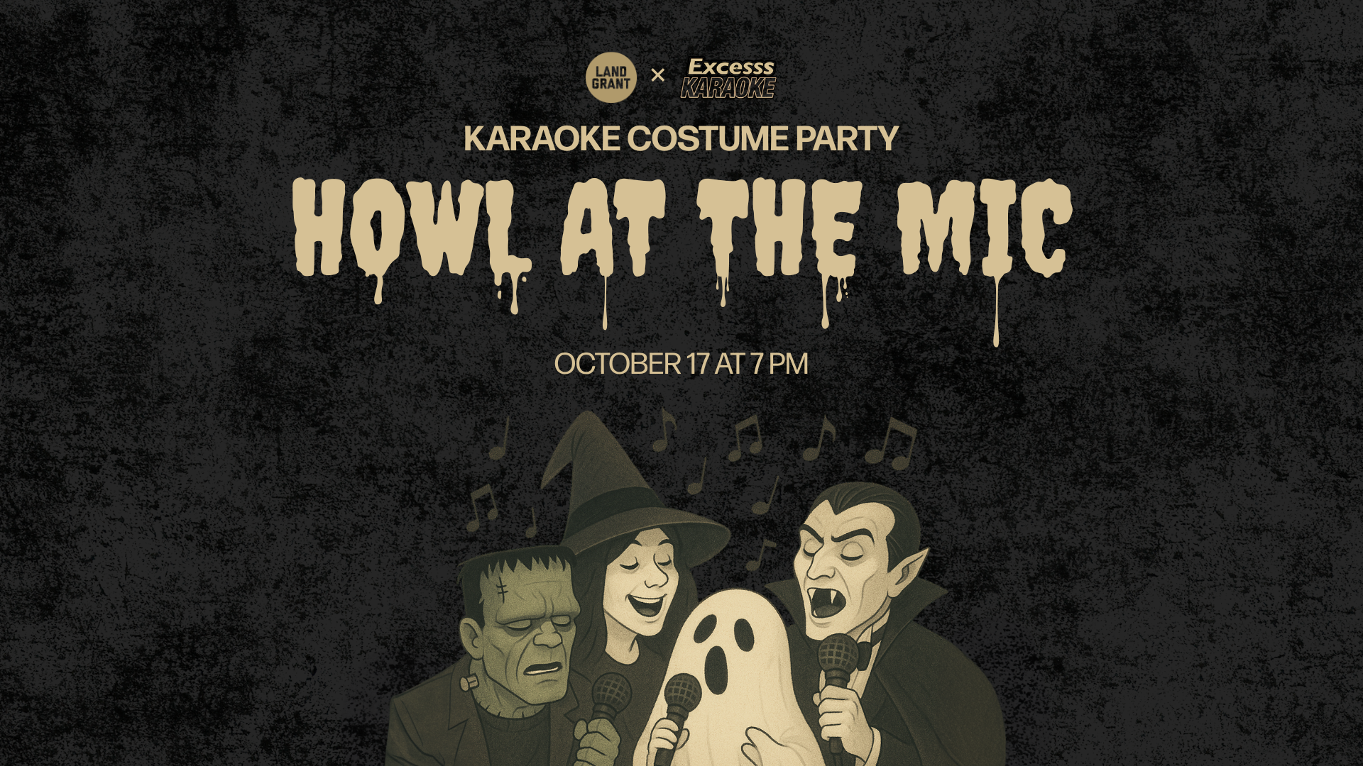🎤👻 HOWL AT THE MIC: Halloween Karaoke Costume Party 👻🎤