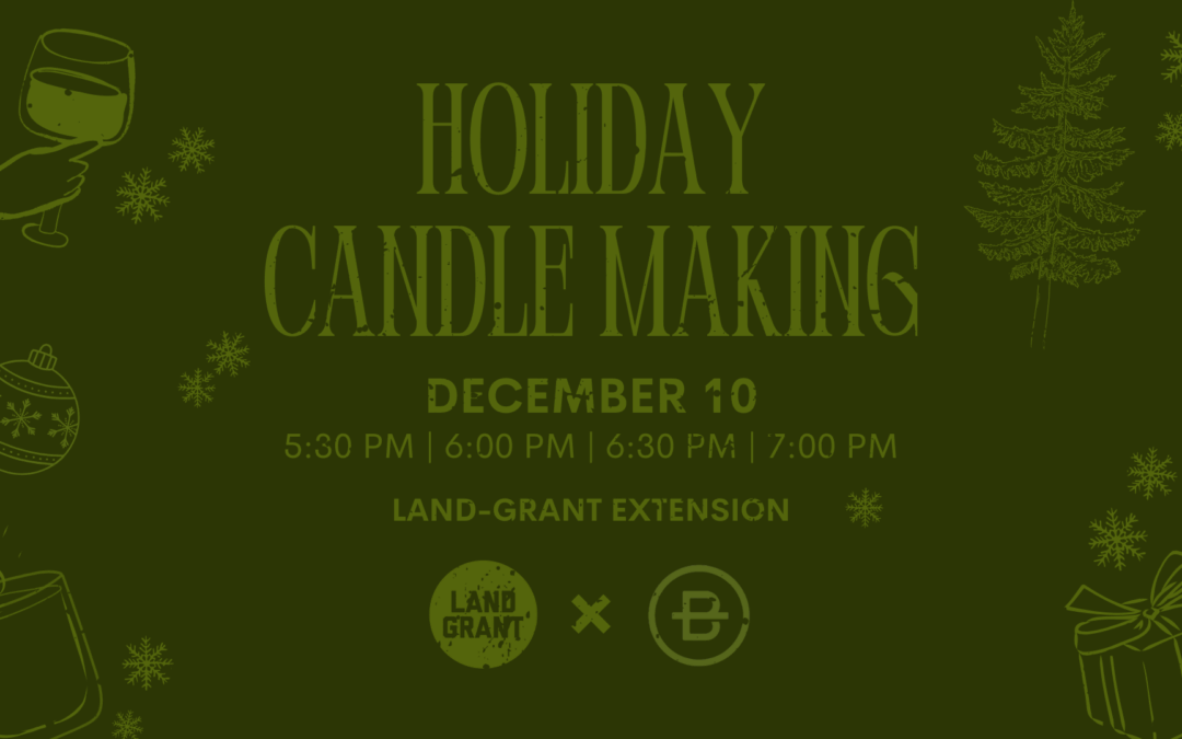 Holiday Candle Making 🎄🎅🏼  Sips & Scents with Penn & Beech Candle Co.