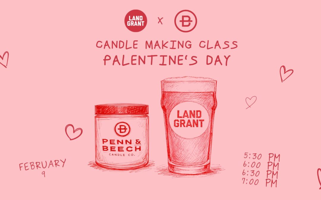Palentine’s Day 💘 Sips & Scents with Penn and Beech Candle Co.