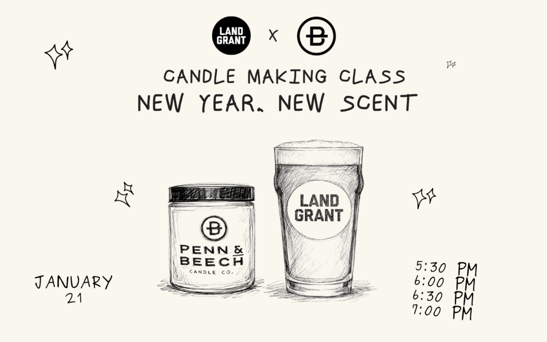 NEW YEAR, NEW SCENT ✨ Sips & Scents with Penn and Beech Candle Co.