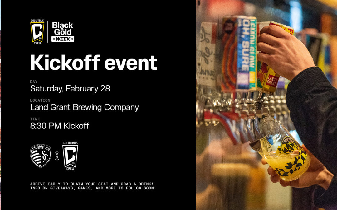 Columbus Crew Black & Gold Week Kick Off Watch Party